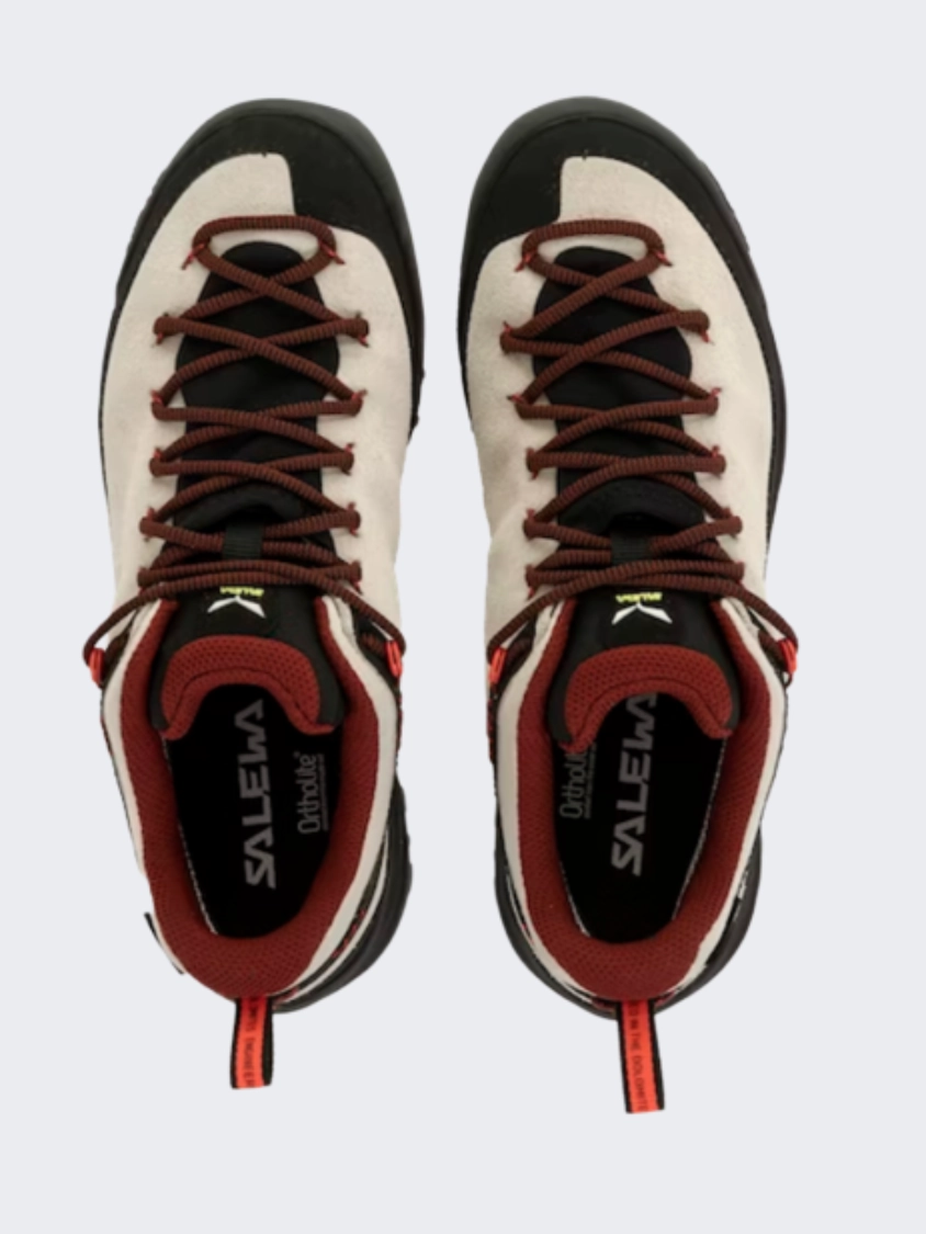 Best Hiking Shoes For River Crossings Salewa Wildfire Women Hiking Shoes Beige Oatmeal/Black