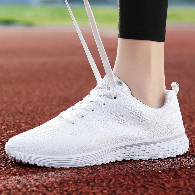 Sneakers Women Shoes Fashion Vulcanize Chunky Sneakers Flat Ladies Shoes Walking Women's Sneakers Plus Size Mujer Shoes Woman Shoe Carnival Flat Sandals