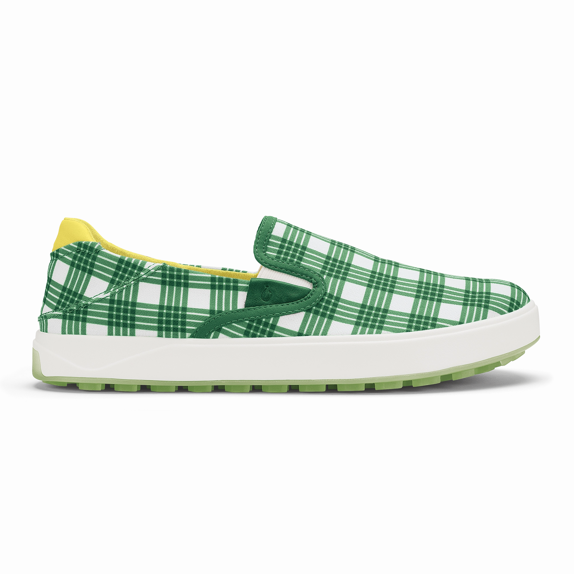 Black Friday Golf Shoes Waialae Slip On - Medium Green / Bright White