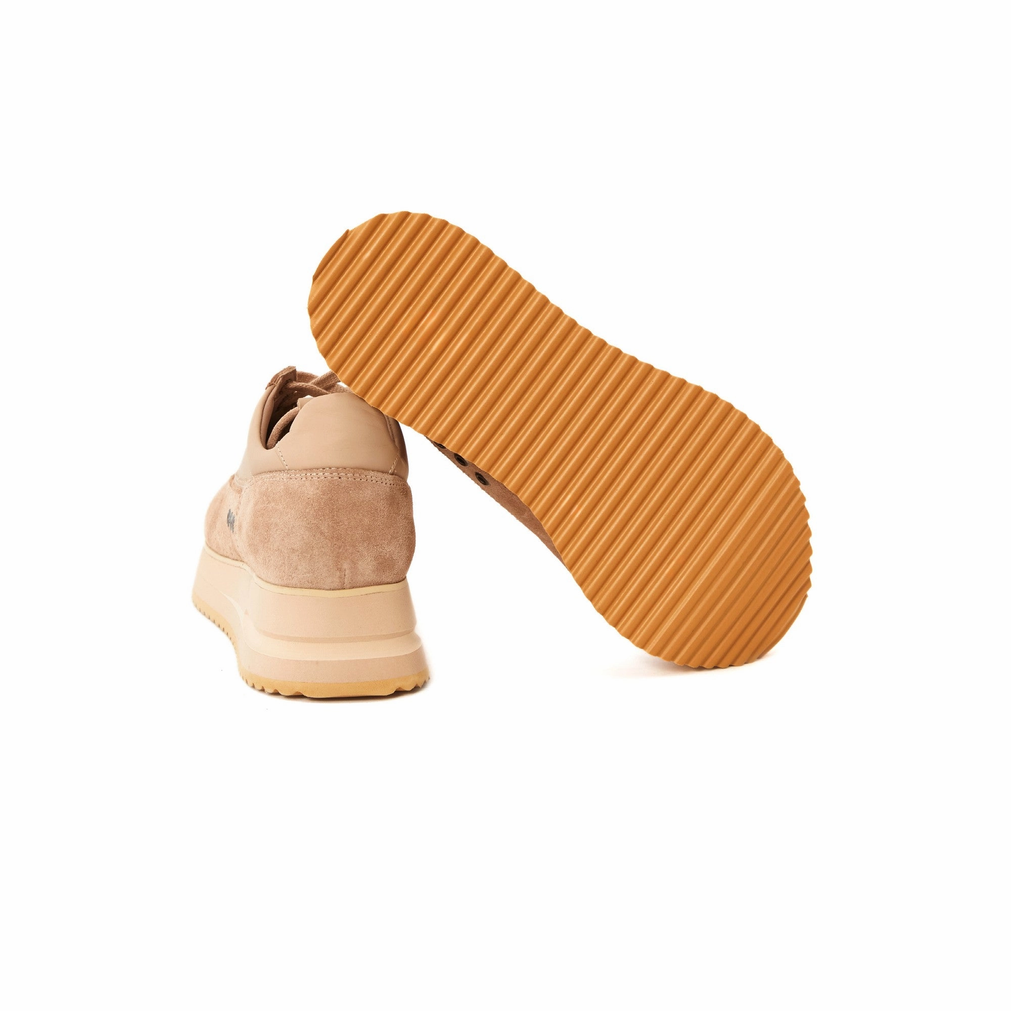 Air Force 2 Sneakers Women's Suede Calf Leather Handmade Sneakers W5014