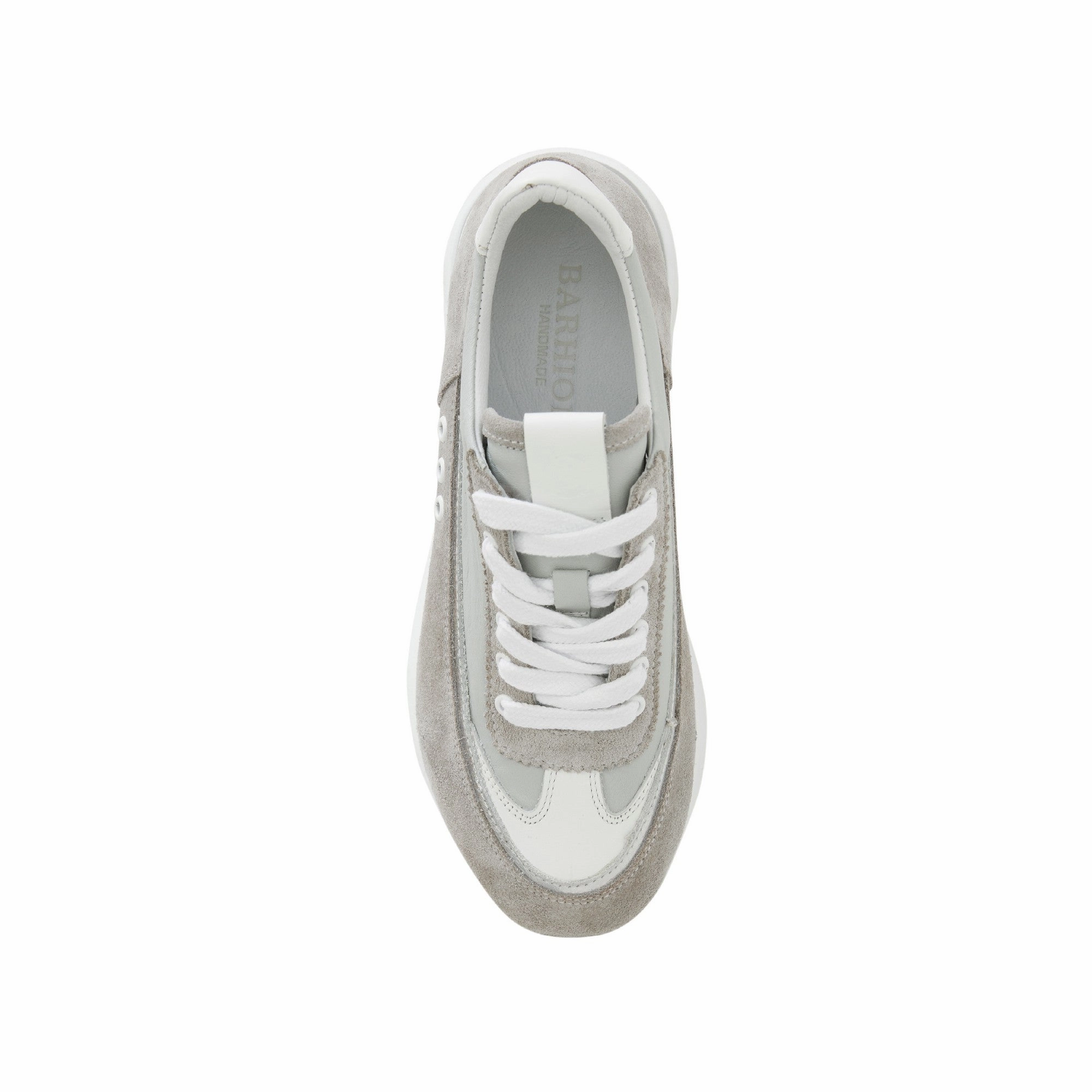 Women's Suede Calf Leather Handmade Sneakers W5014 Sneakers Dress Pants