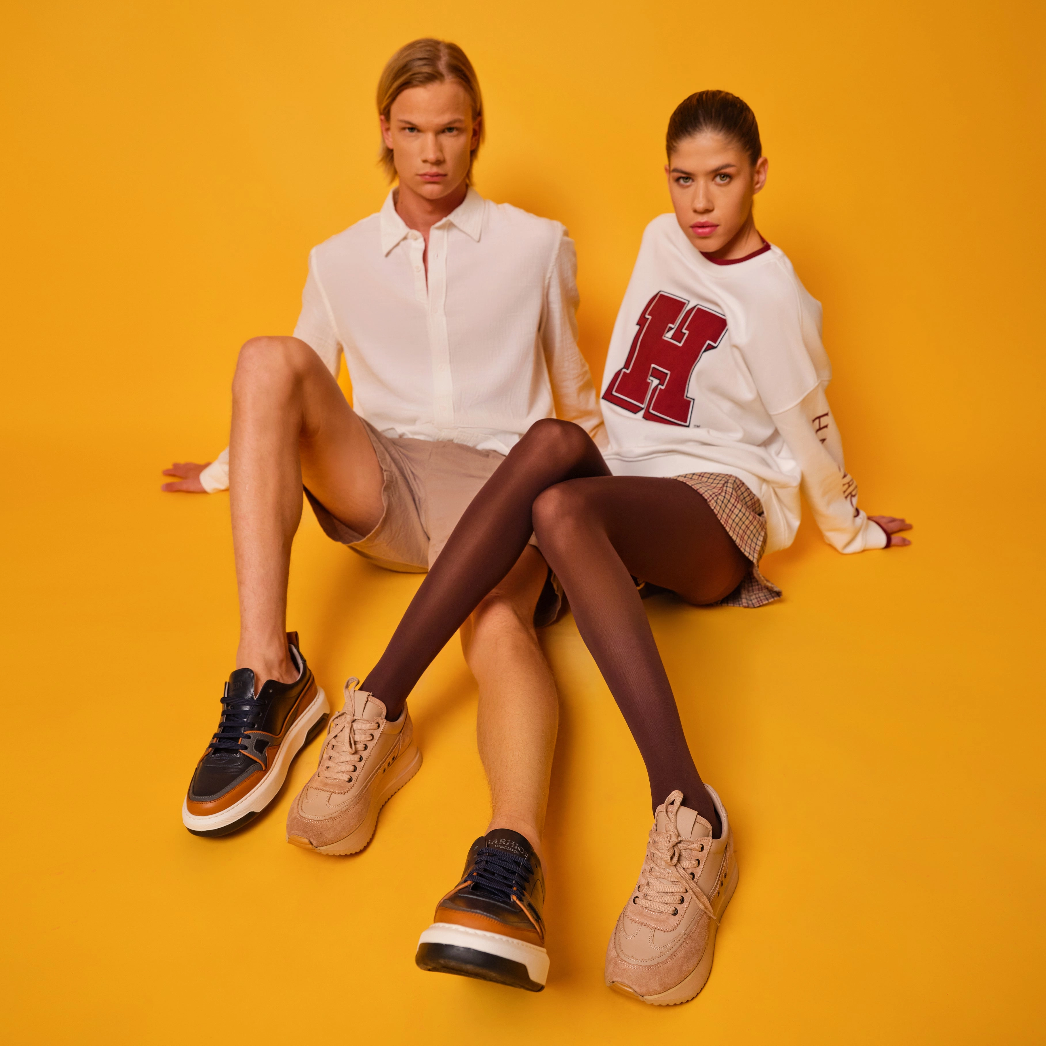 Women's Suede Calf Leather Handmade Sneakers W5014 Shop Sneakers Near Me