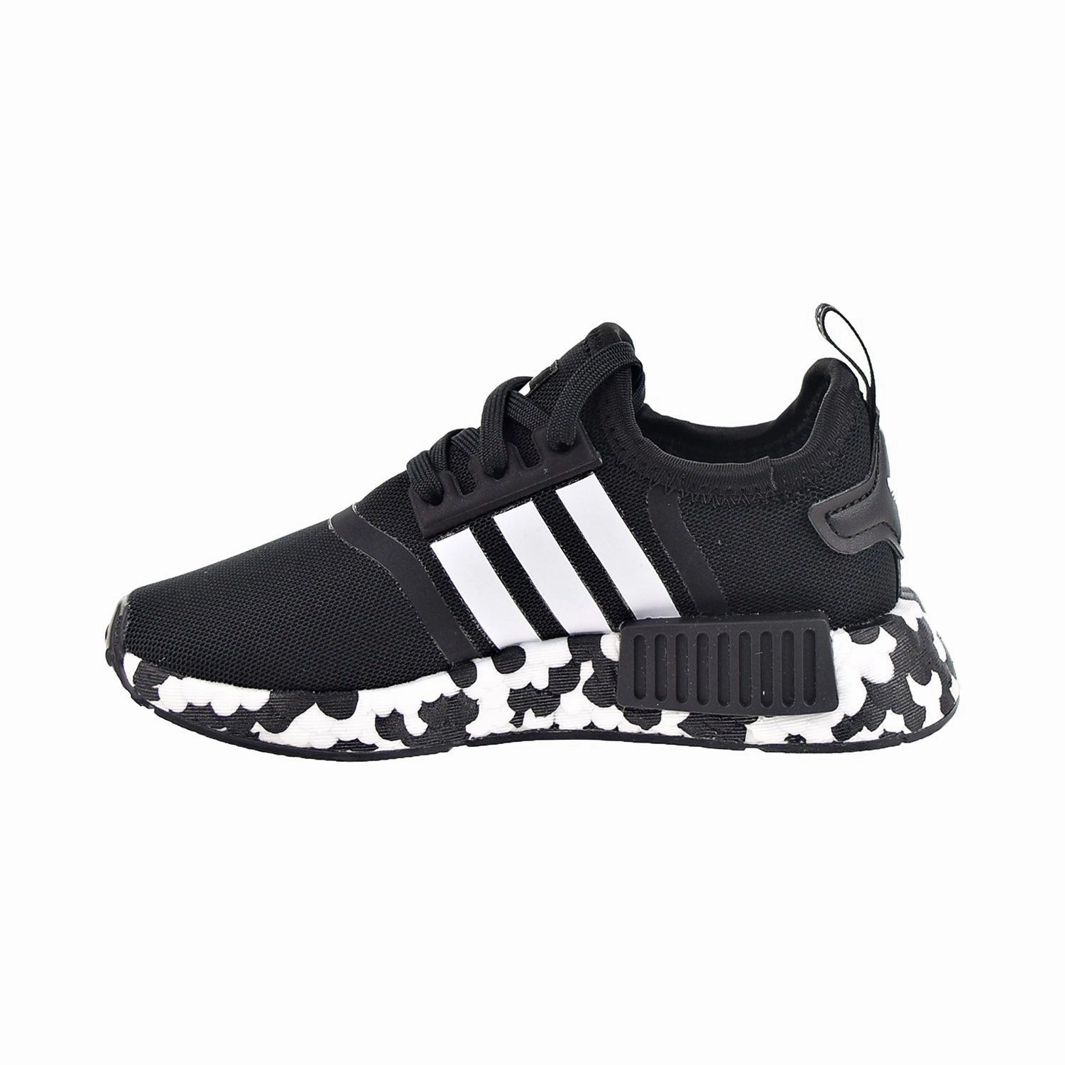 Adidas Grey Shoes Adidas NMD_R1 Little Kids' Shoes Core Black/Cloud White