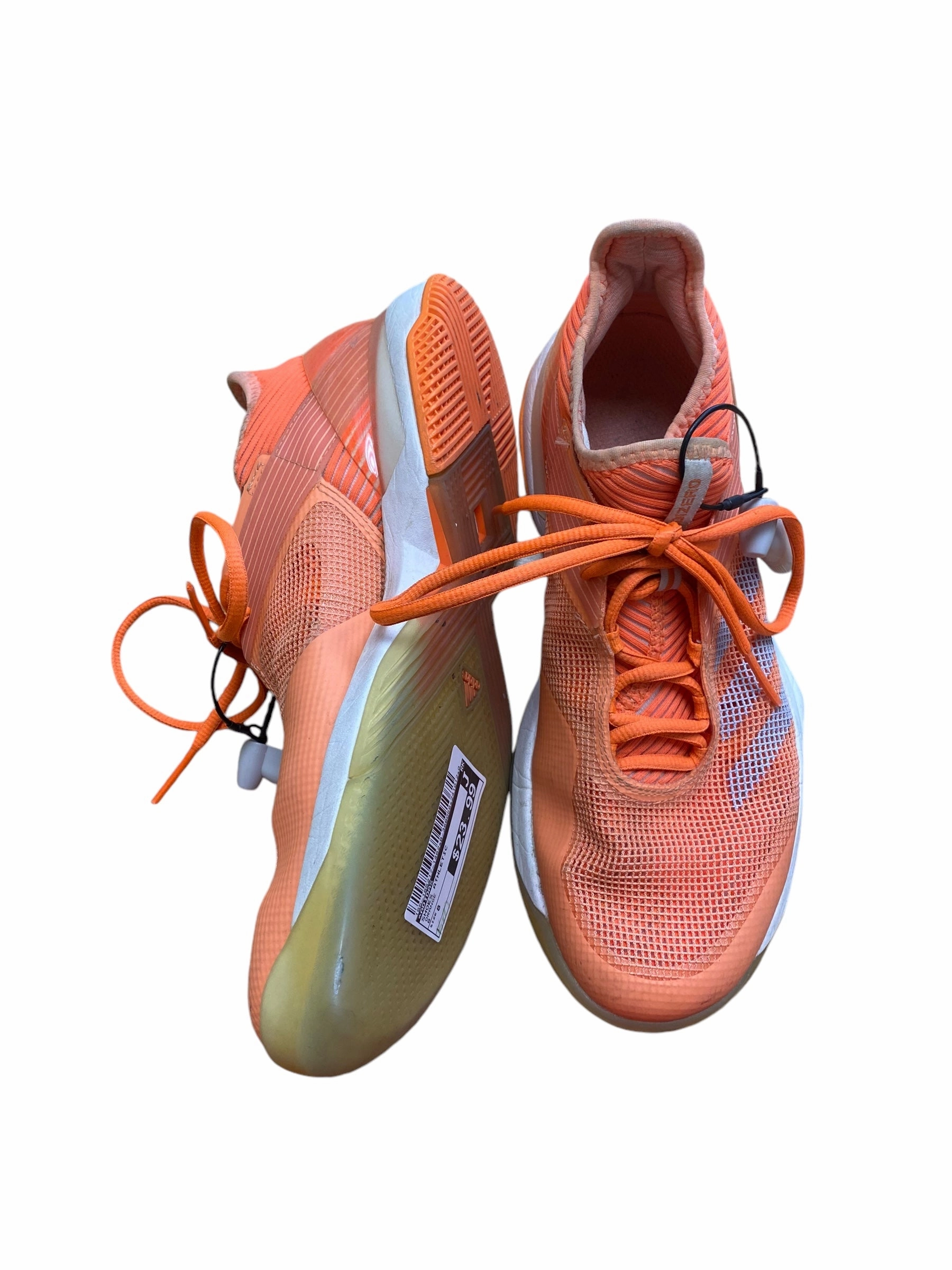 Shoes Athletic By Adidas In Orange, Size: 8 Run Adidas Shoes