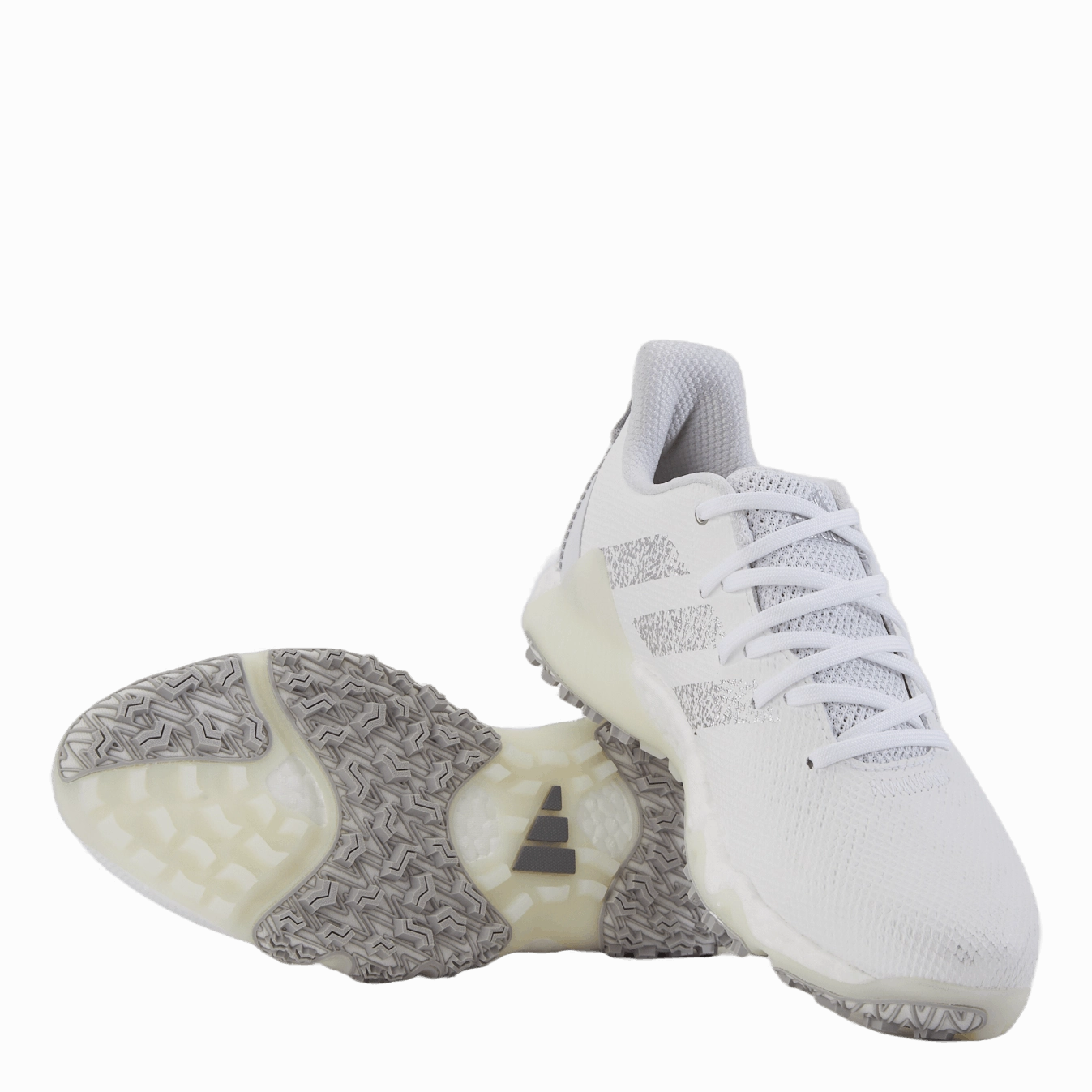 Gore Tex Golf Shoes Codechaos 22 Spikeless Golf Shoes Cloud White / Silver Metallic / Grey Two