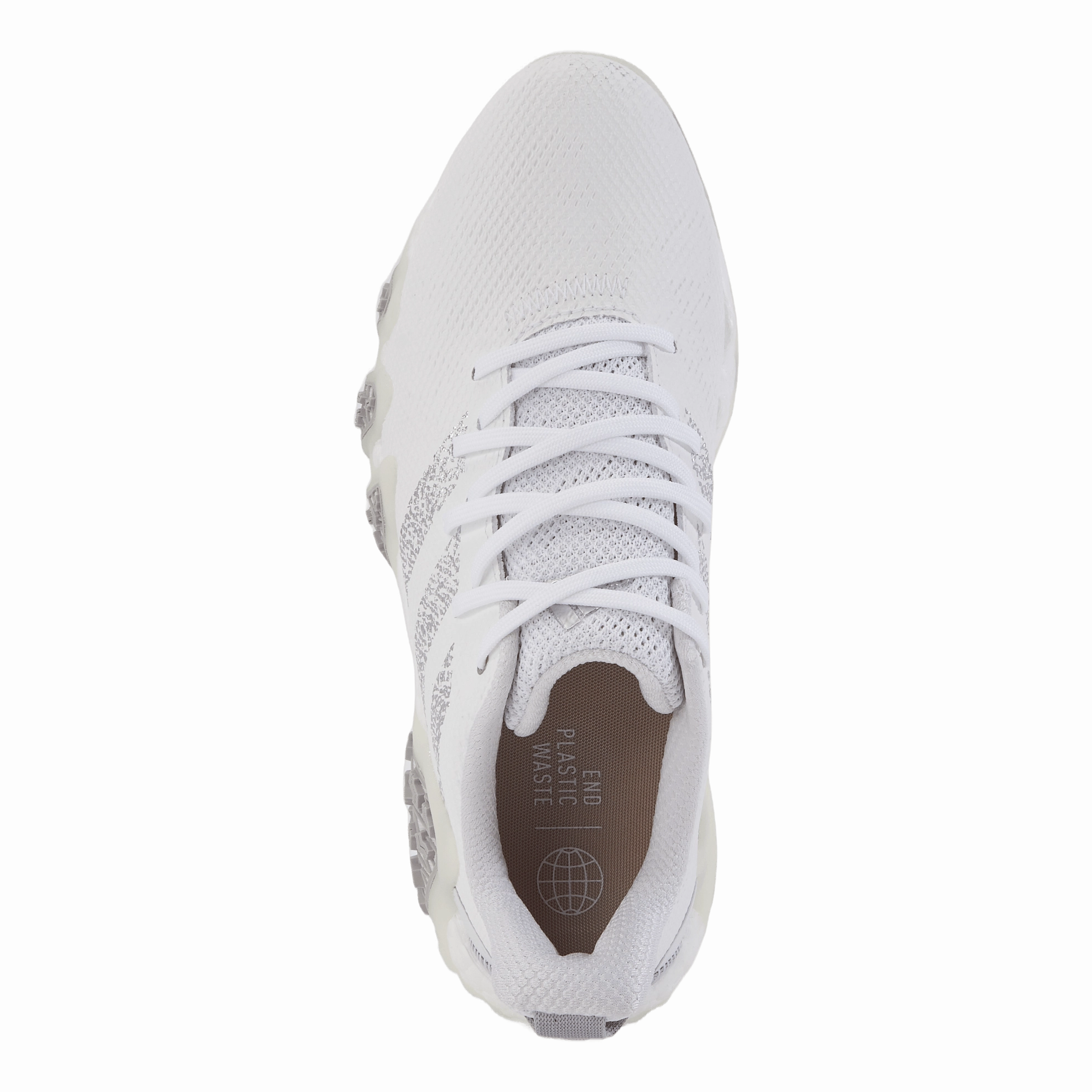 Codechaos 22 Spikeless Golf Shoes Cloud White / Silver Metallic / Grey Two Affordable Golf Shoes