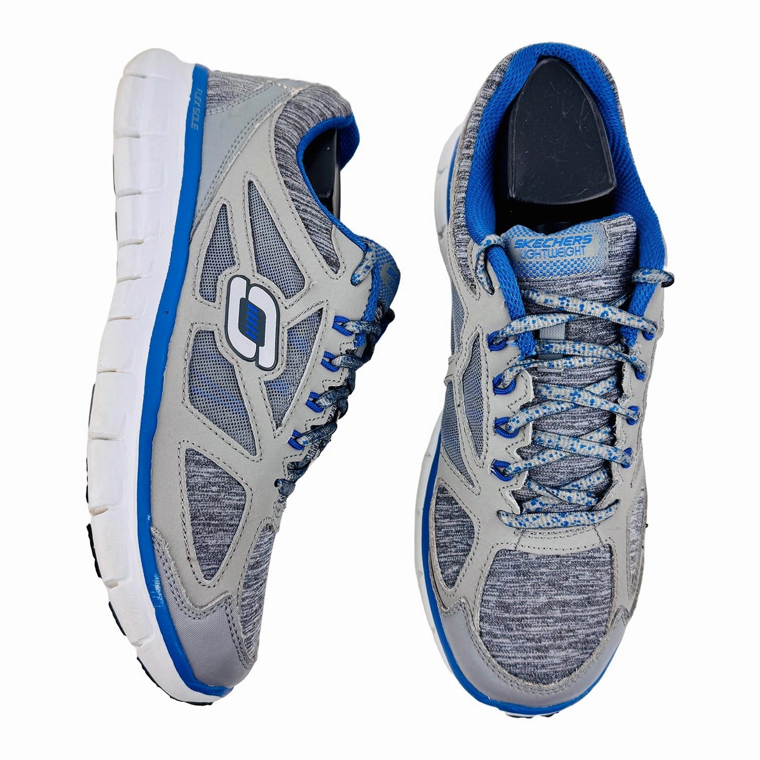 Skechers Synergy Grade A Training Shoes (Size 40) - 12098 GYBL Training Track Shoe