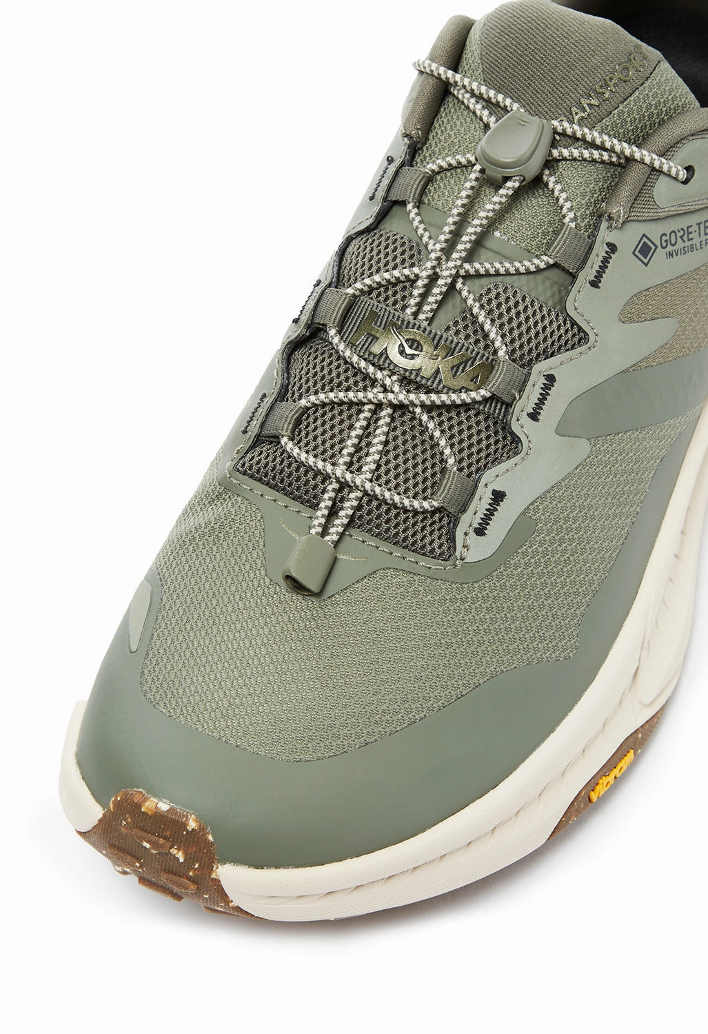 Hoka Men's Transport GORE-TEX Trainers - Slate / Oat Milk Shoes Santa Clarita