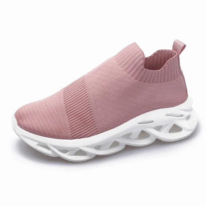 Fashionable Slip-On Running Shoes for Women Good Running Workout Shoes