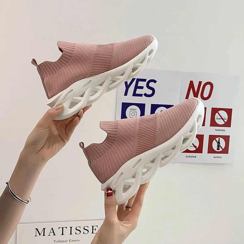 Best Beginner Running Shoe Fashionable Slip-On Running Shoes for Women