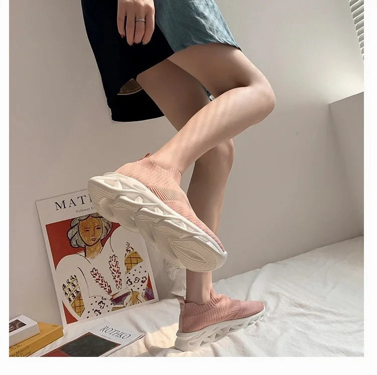 Running Shoes Free Fashionable Slip-On Running Shoes for Women