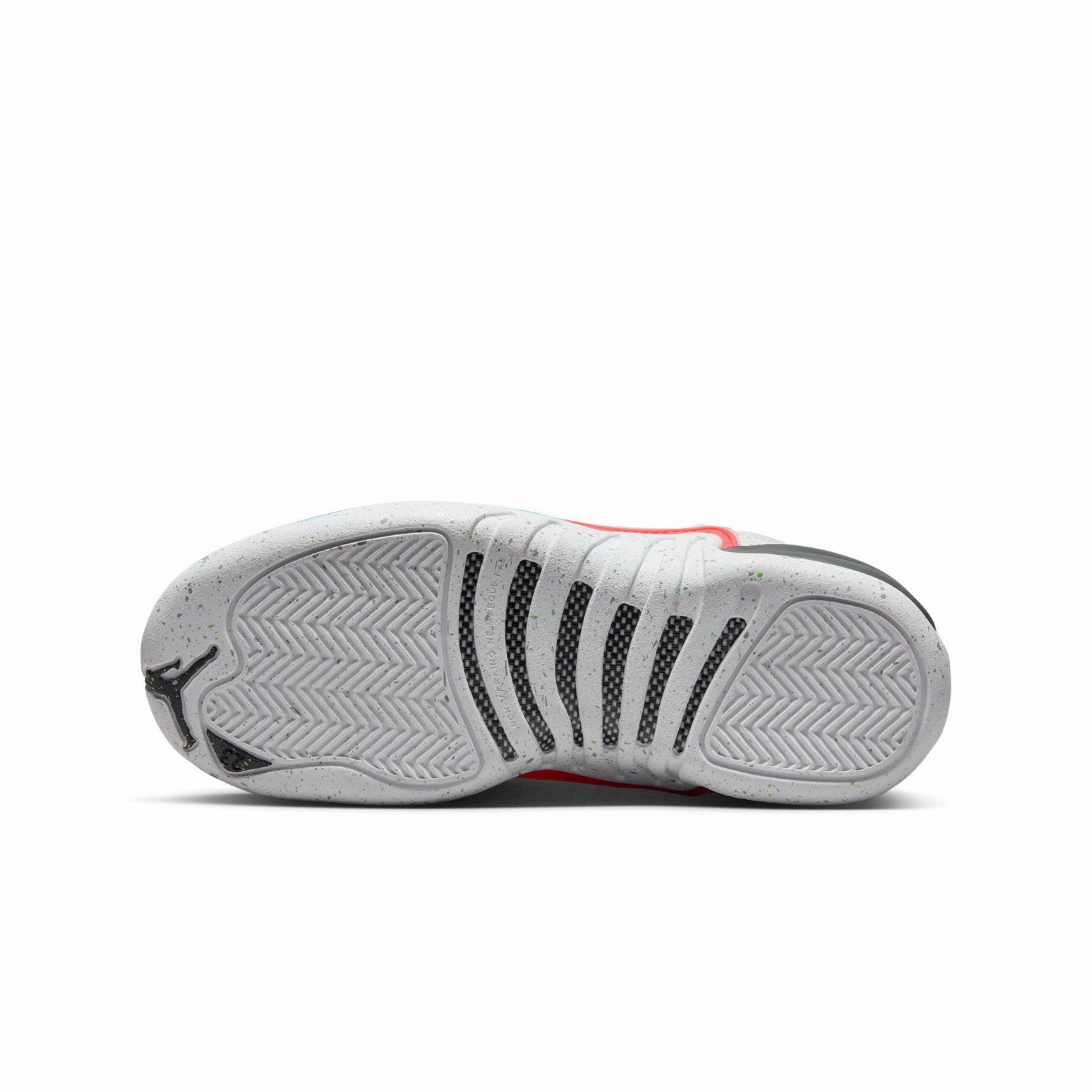 Air Jordan 12 Retro "White Vapor Green" Grade Schol Kids Shoes 153265-130 Asics Shoes Sports Authority