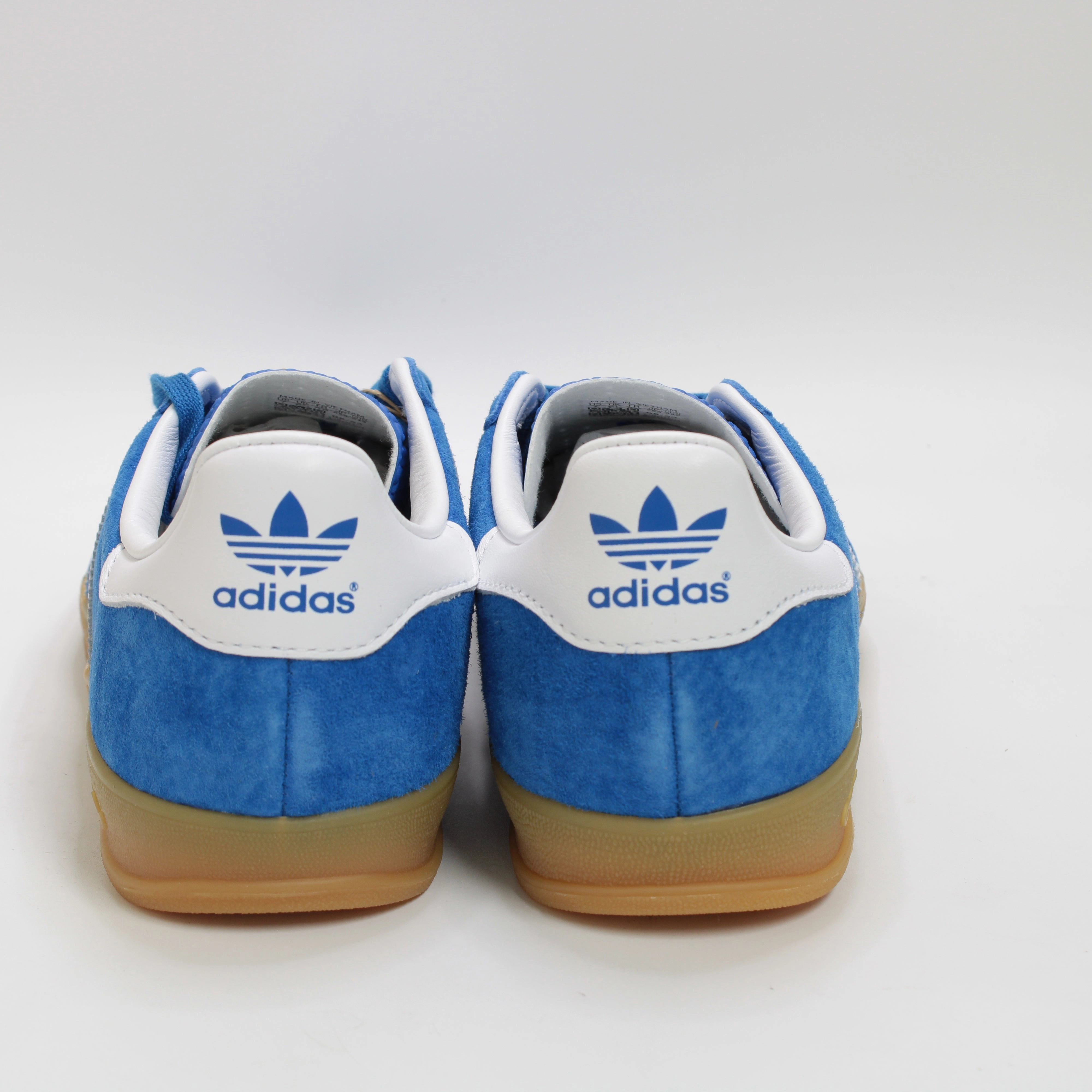 La Galaxy Adidas Shoes adidas Gazelle Indoor Blue White Gum Trainers