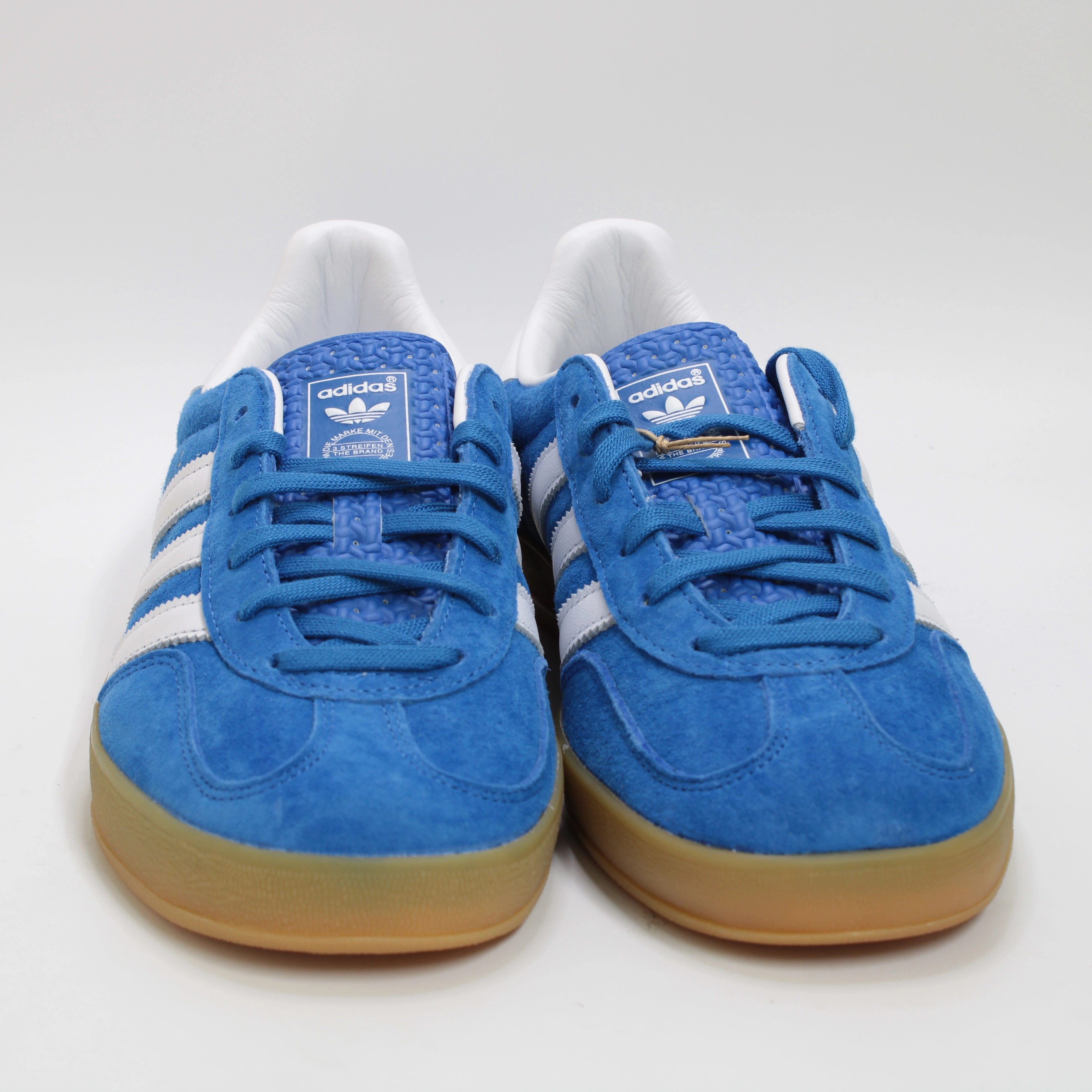 adidas Gazelle Indoor Blue White Gum Trainers Youth Adidas Samba Shoes