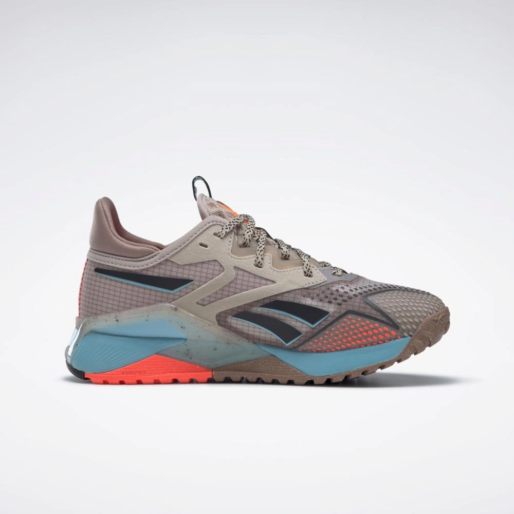 Reebok Footwear Women Nano X2 TR Adventure Shoes MODBEI/TAUPE/ORGFLA Best Training Shoes For Crossfit