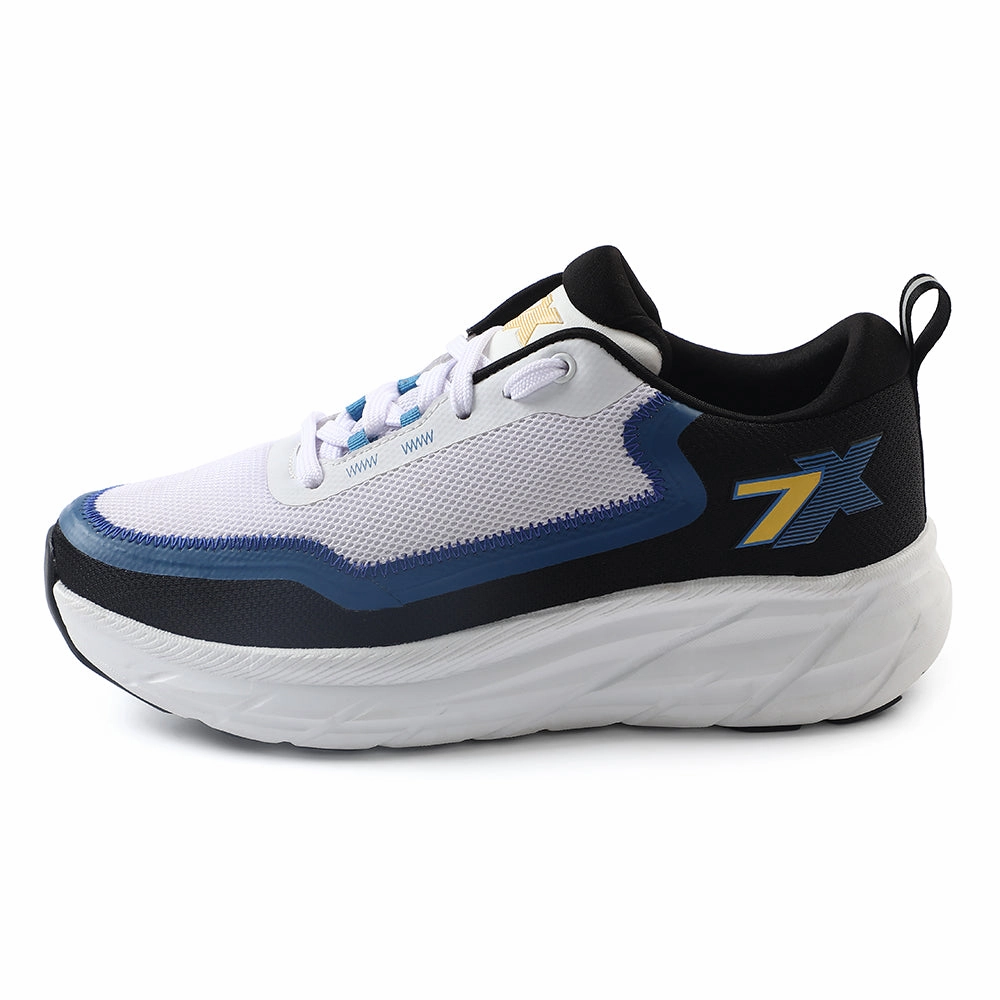 Next Running Shoes Leap7x White Sports Lacing Running Shoes For Men ROBUST-3E By Liberty