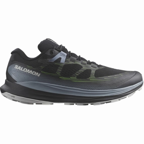 Trail Running Shoes Kilimanjaro ULTRA GLIDE 2 Men Trail Running Shoes in Black / Flint Stone / Green Gecko