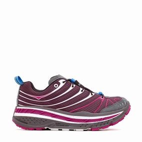 Hoka One One Men Stinson EVO OG Aubergine 1155350-AFC Coupon Code For Shoes