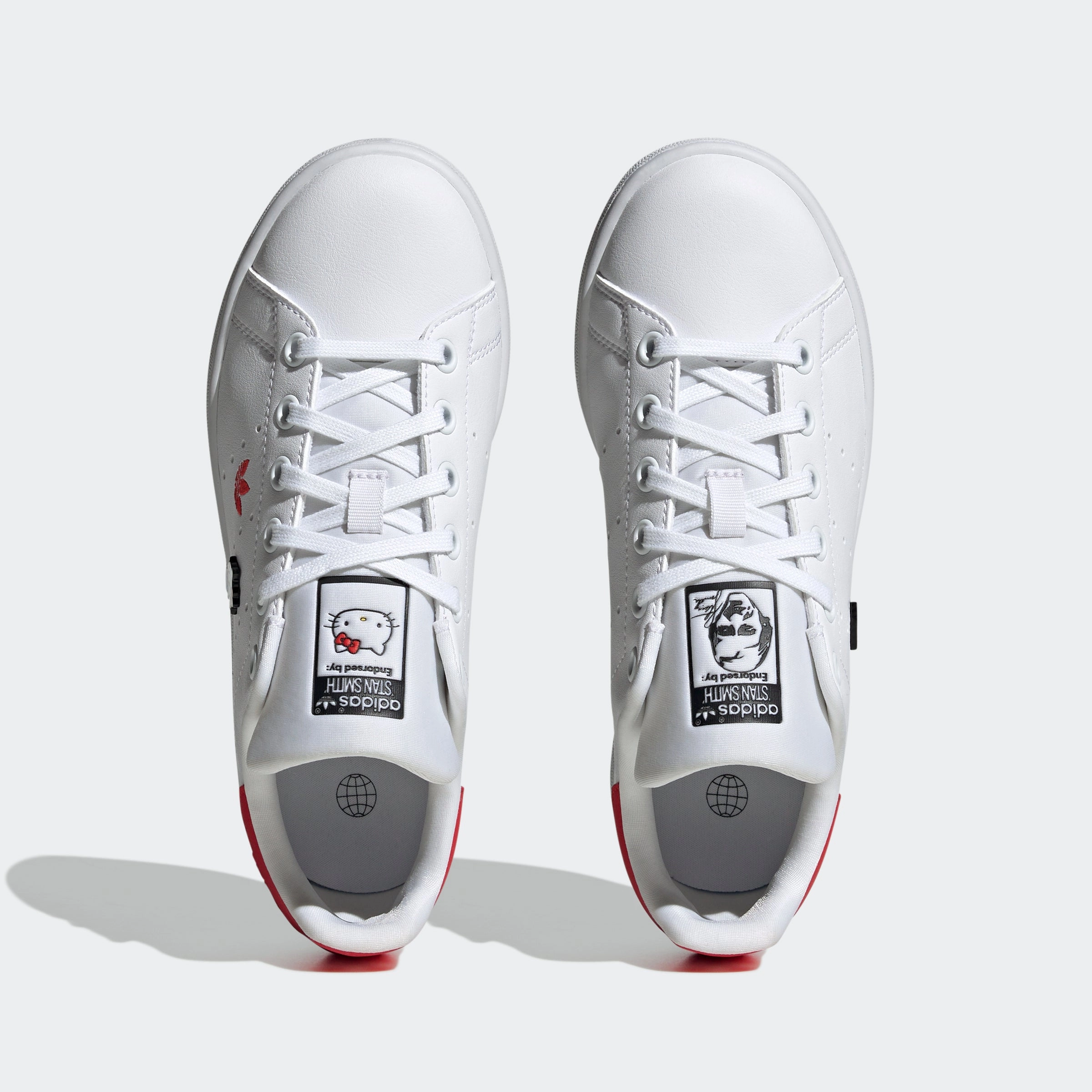 Adidas Slip On Shoes Cloudfoam Big Kids adidas Originals Stan Smith Hello Kitty Shoes