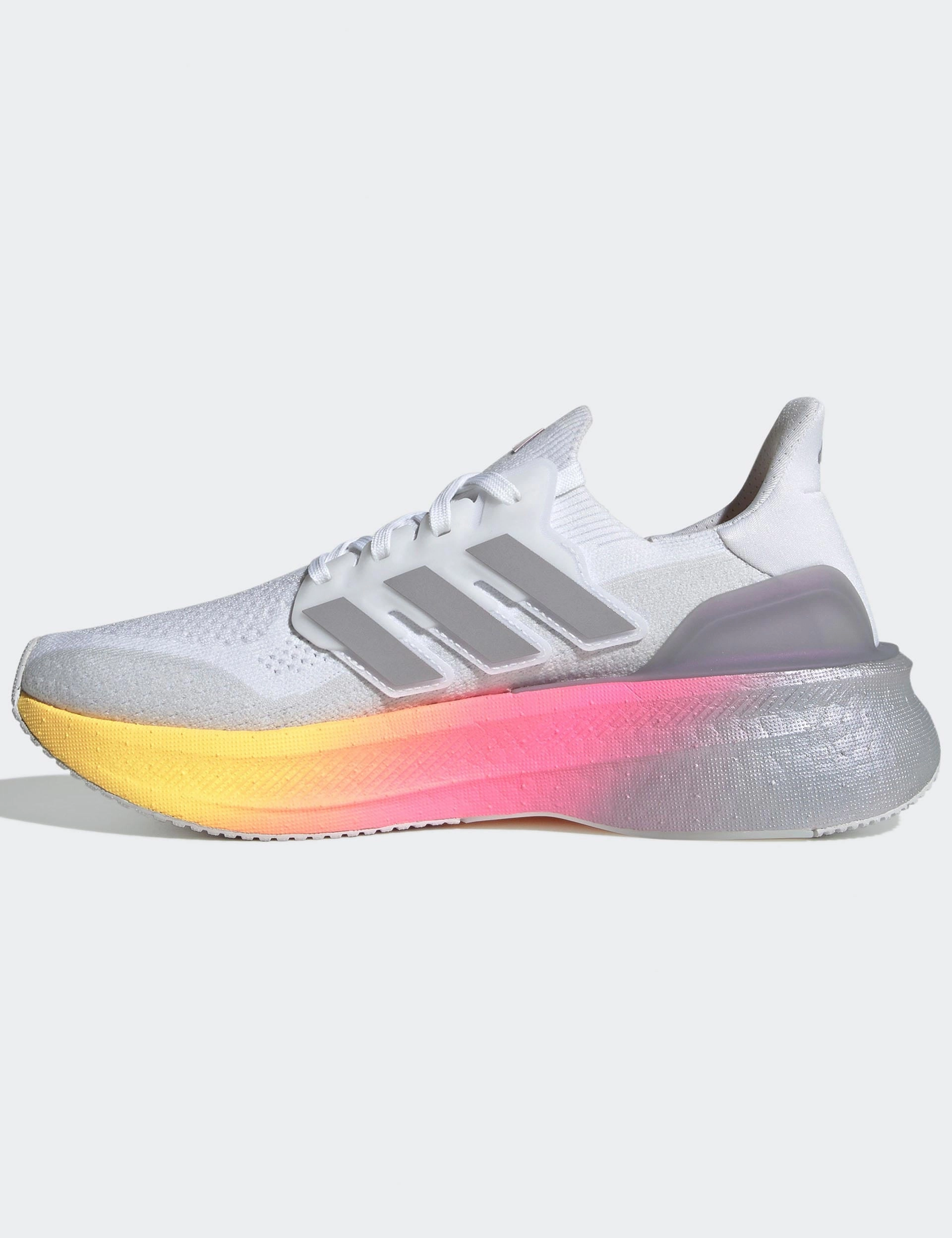 Adidas Racing Shoes Ultraboost 5 Shoes - Cloud White/Glory Grey/Lucid Pink