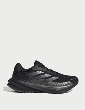 Adidas Treadmill Shoes Supernova GORE-TEX Shoes - Core Black/Iron Metallic
