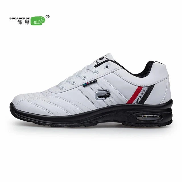 Ortholite Golf Shoes Original Waterproof Golf Shoes Spikeless for Men Outdoor Spring Summer Lightweight Golf Trainers Shoes Men Sport Sneakers