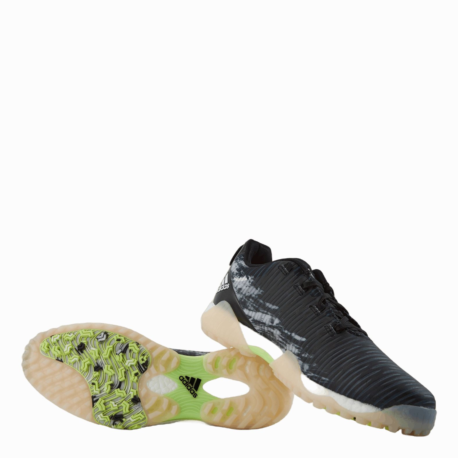 Mens Golf Shoes Size 11 CODECHAOS GOLF SHOES Core Black / Core Black / Pulse Lime