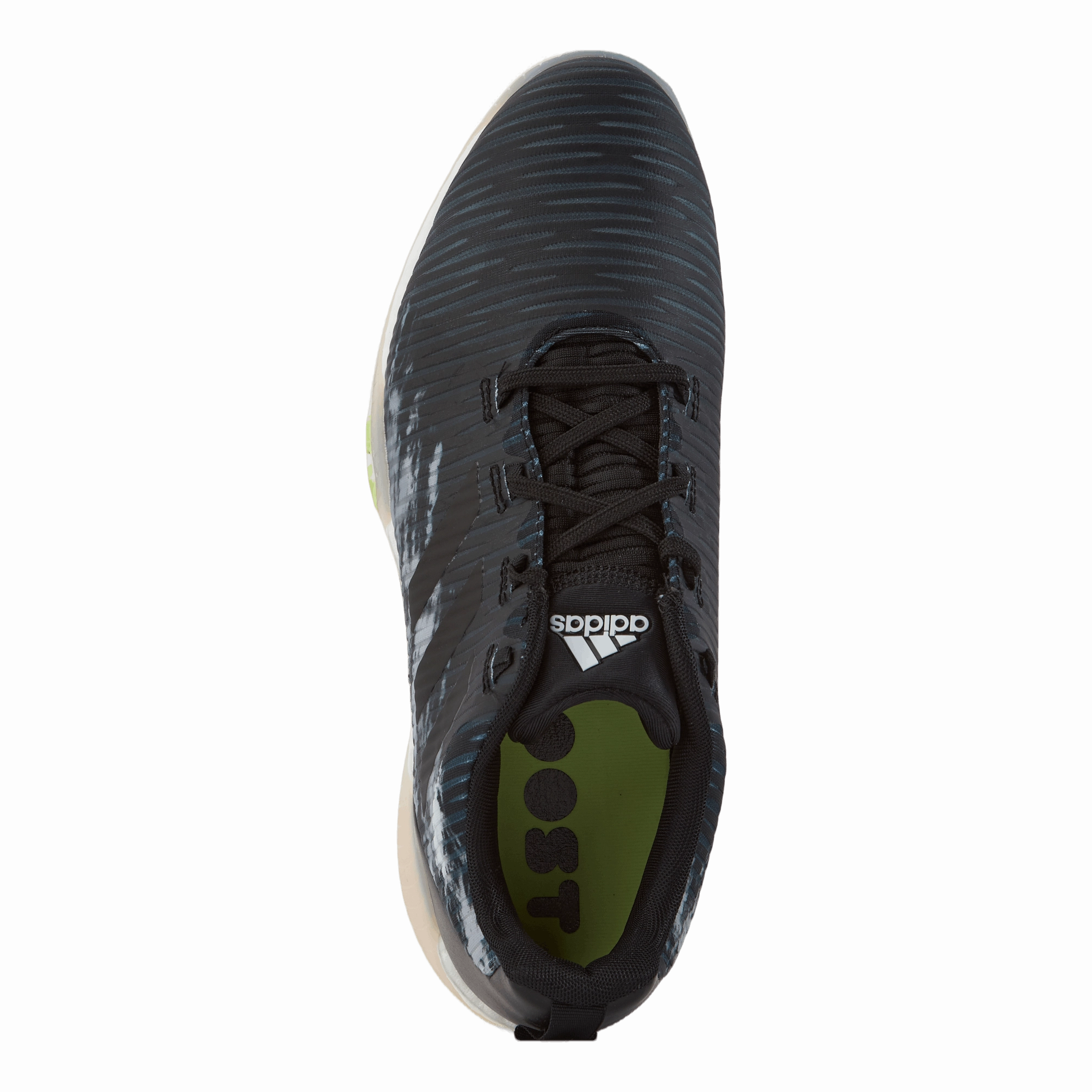 Clearance Spikeless Golf CODECHAOS GOLF SHOES Core Black / Core Black / Pulse Lime