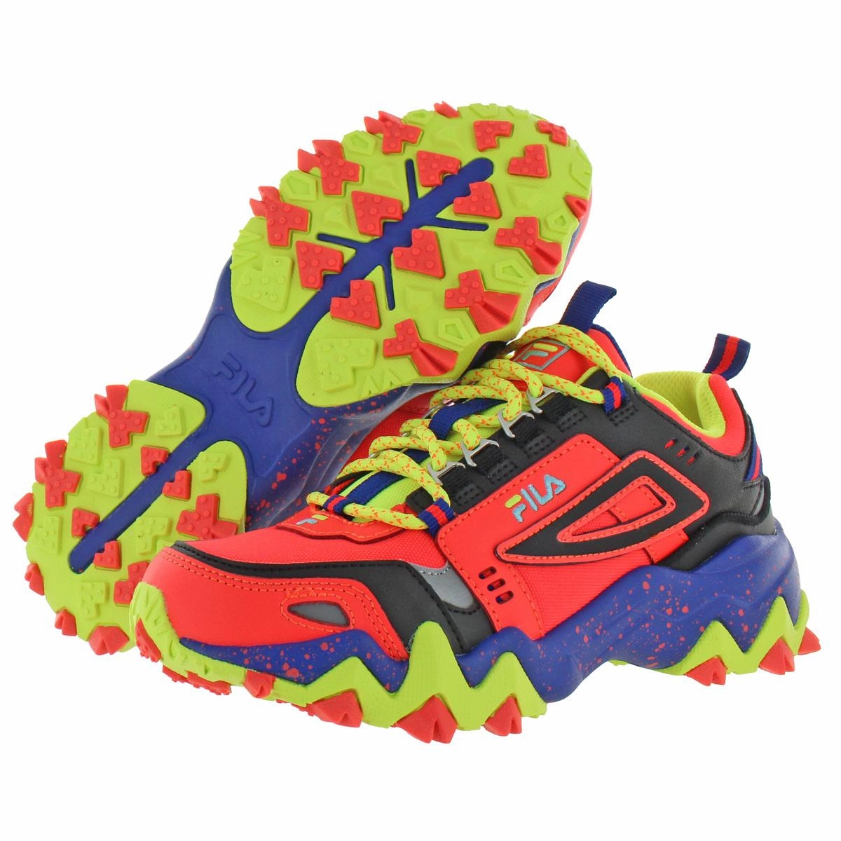 Best Cross Training Shoes 2018 Fila Women's Oakmont Leather Retro-Inspired Chunky Athletic Hiking Trail Sneaker