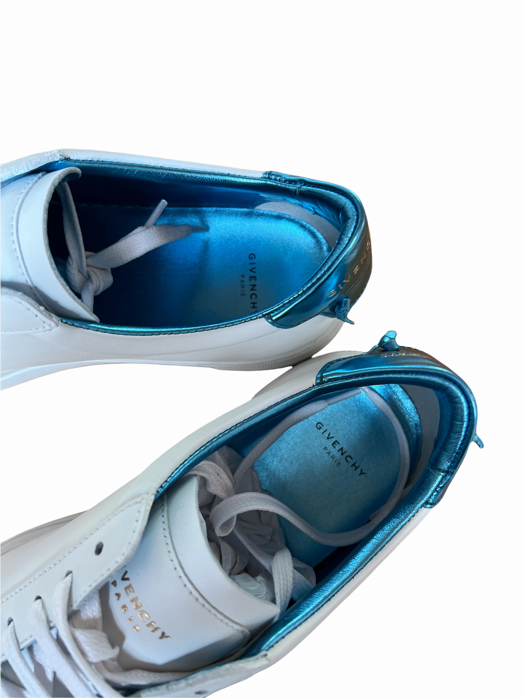 Urban Sneakers White/Acqua - 10 Assassination Attempt Sneakers