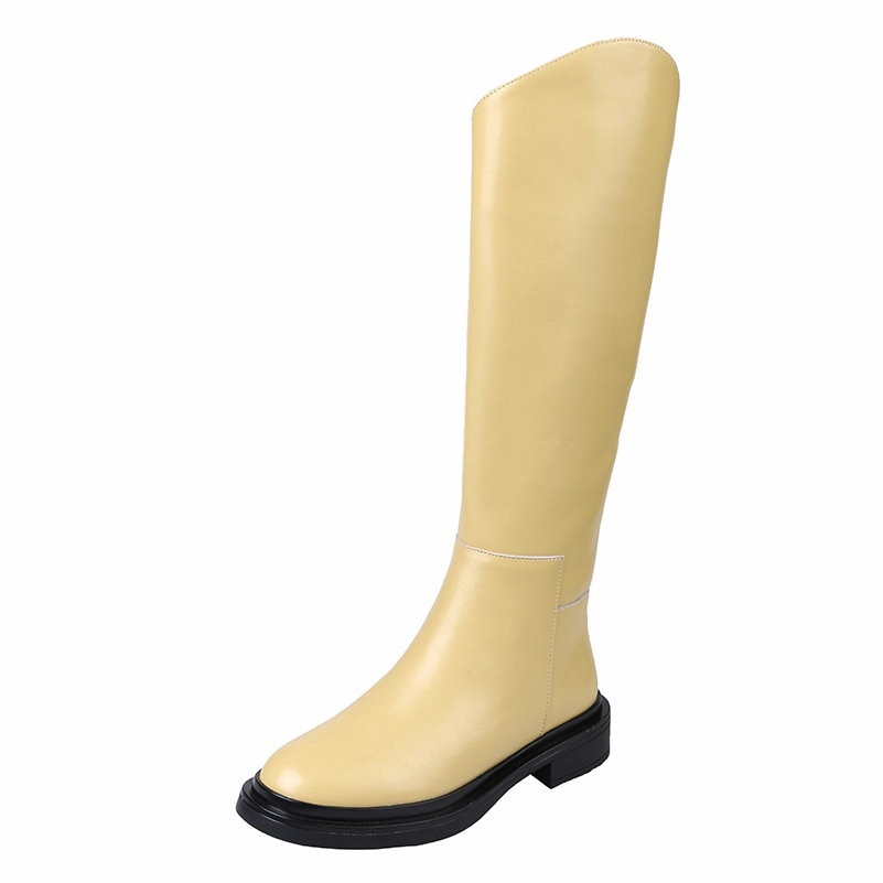 Cowboy Boots In Wide Sizes USS Shoes Fiony Women's Genuine Leather Long Boots