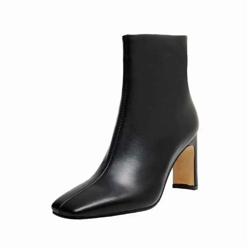 Apres Ski Boots USS Shoes Maglo Women's Square Toe Ankle Boots