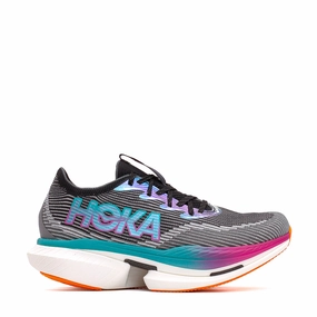 Www Shoes Com Hoka One One Unisex Cielo X1 Black Electric Aqua 1147910-BCQ