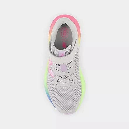 New Balance Unisex 2002r Sneakers New Balance Kids Fresh Foam Arishi Running Shoes- Grey Purple