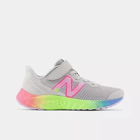 New Balance Kids Fresh Foam Arishi Running Shoes- Grey Purple Little Kids New Balance