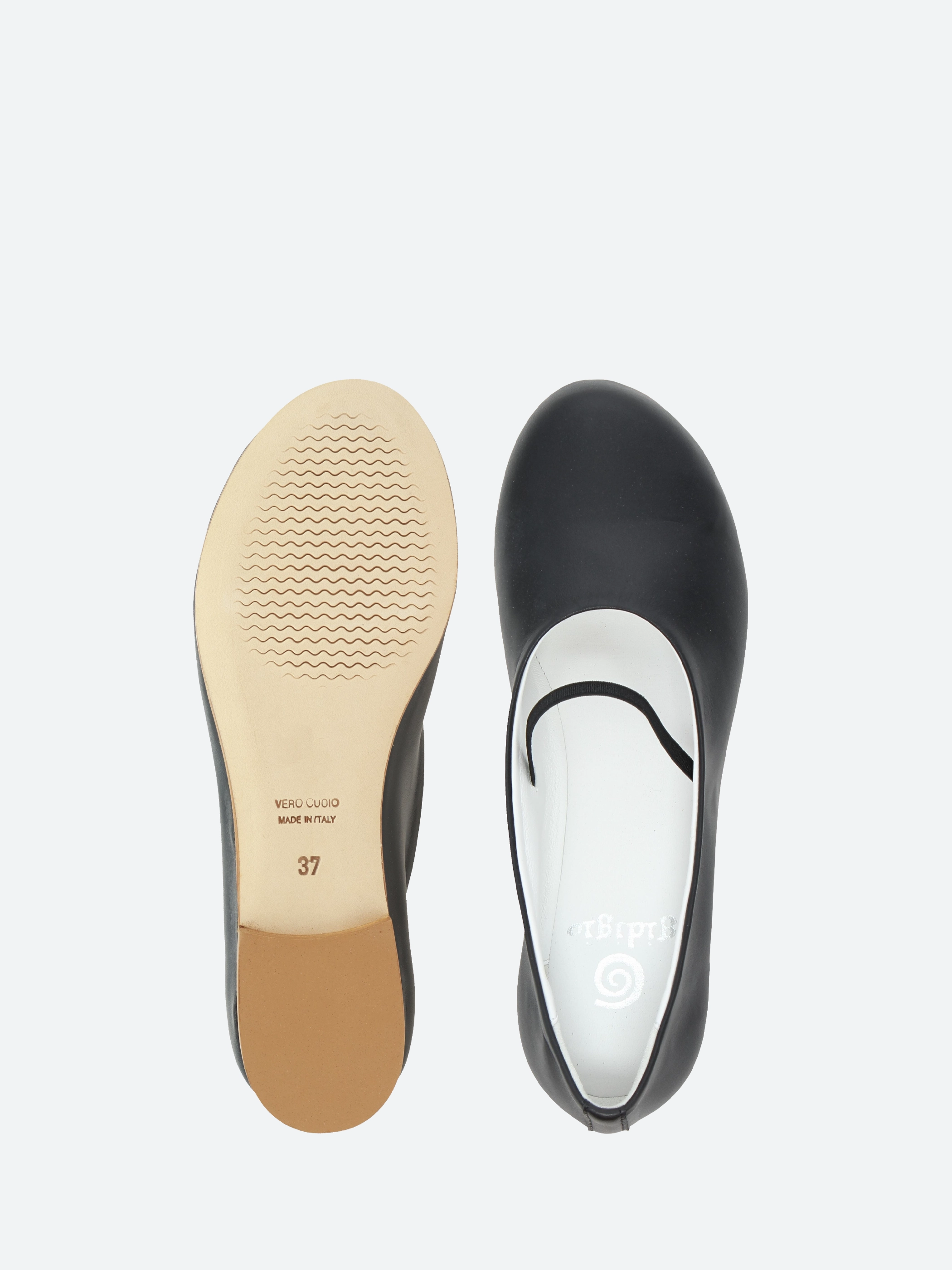 VM050518 Rose Gold Glitter Flat Shoes