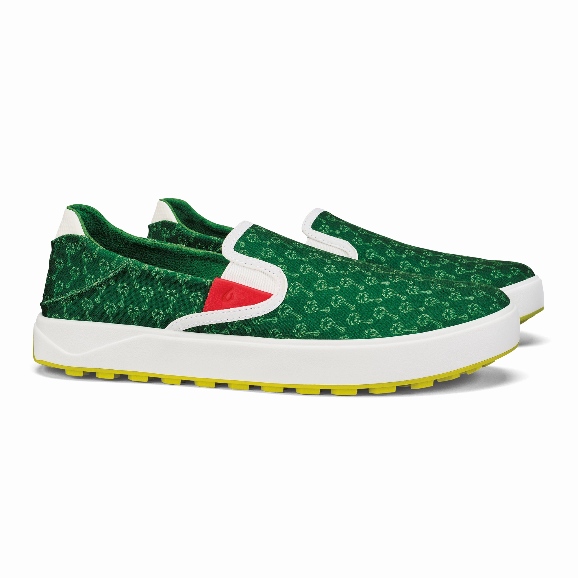 Waialae Slip On  -  Palm / Bright White Travis Scott Golf