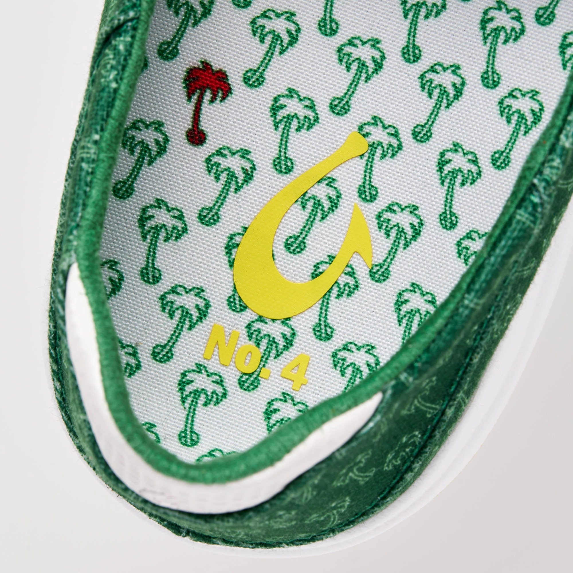 Tour360 24 Golf Shoe Retro Golf Waialae Slip On  -  Palm / Bright White