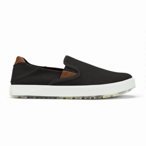 Green And White Golf Shoes Waialae Slip On - Lava Rock