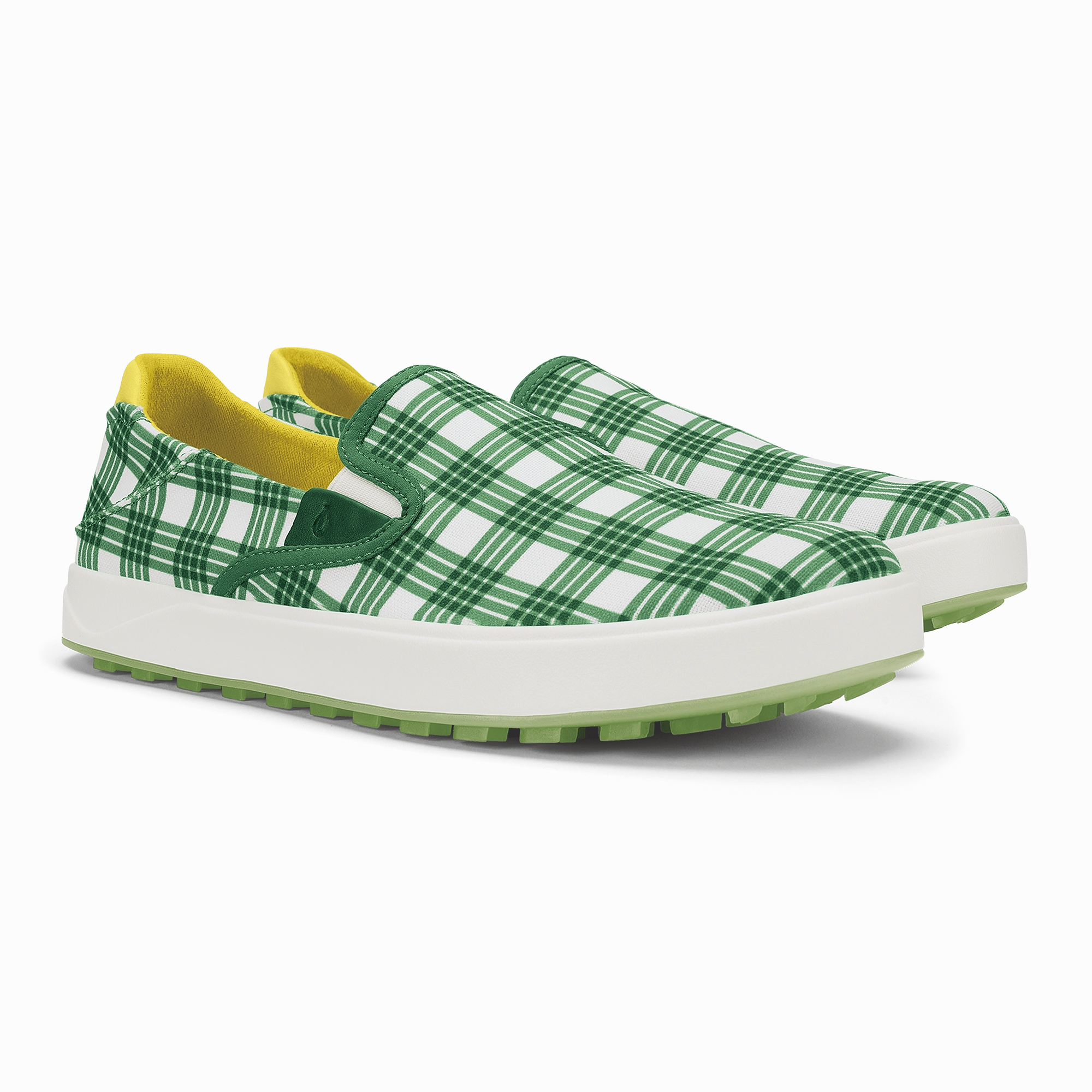Waialae Slip On - Medium Green / Bright White Best Price Golf Shoes