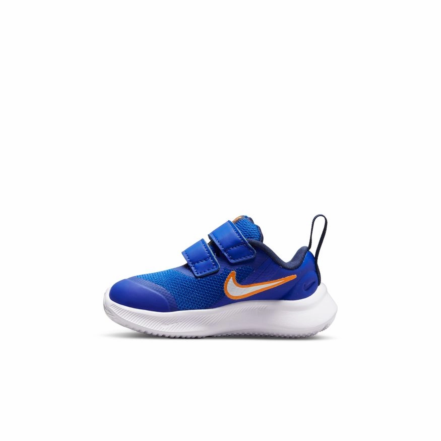 Asics Work Shoes Japan Nike Game Royal/White/Midnight Navy Star Runner 3 Toddler Sneaker