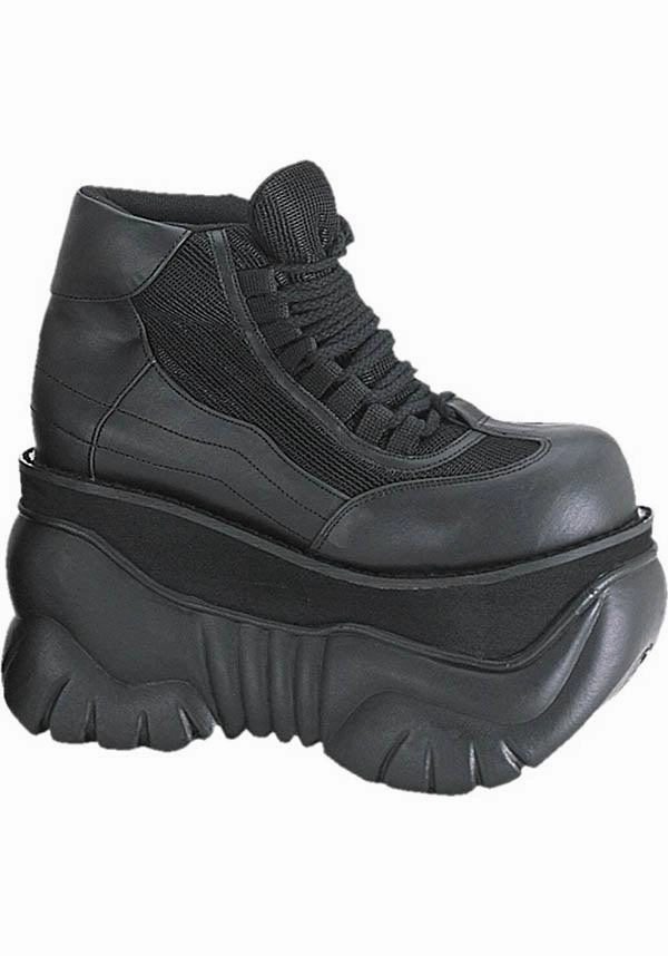 BOXER-01 [Black] | PLATFORMS [PREORDER] Motorcycle Racing Boots