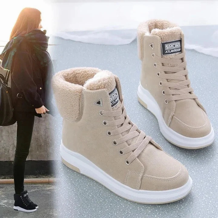 Warm Casual Flat Suede Ankle Boots for Women | Perfect for Everyday Wear Working Out In Flat Shoes
