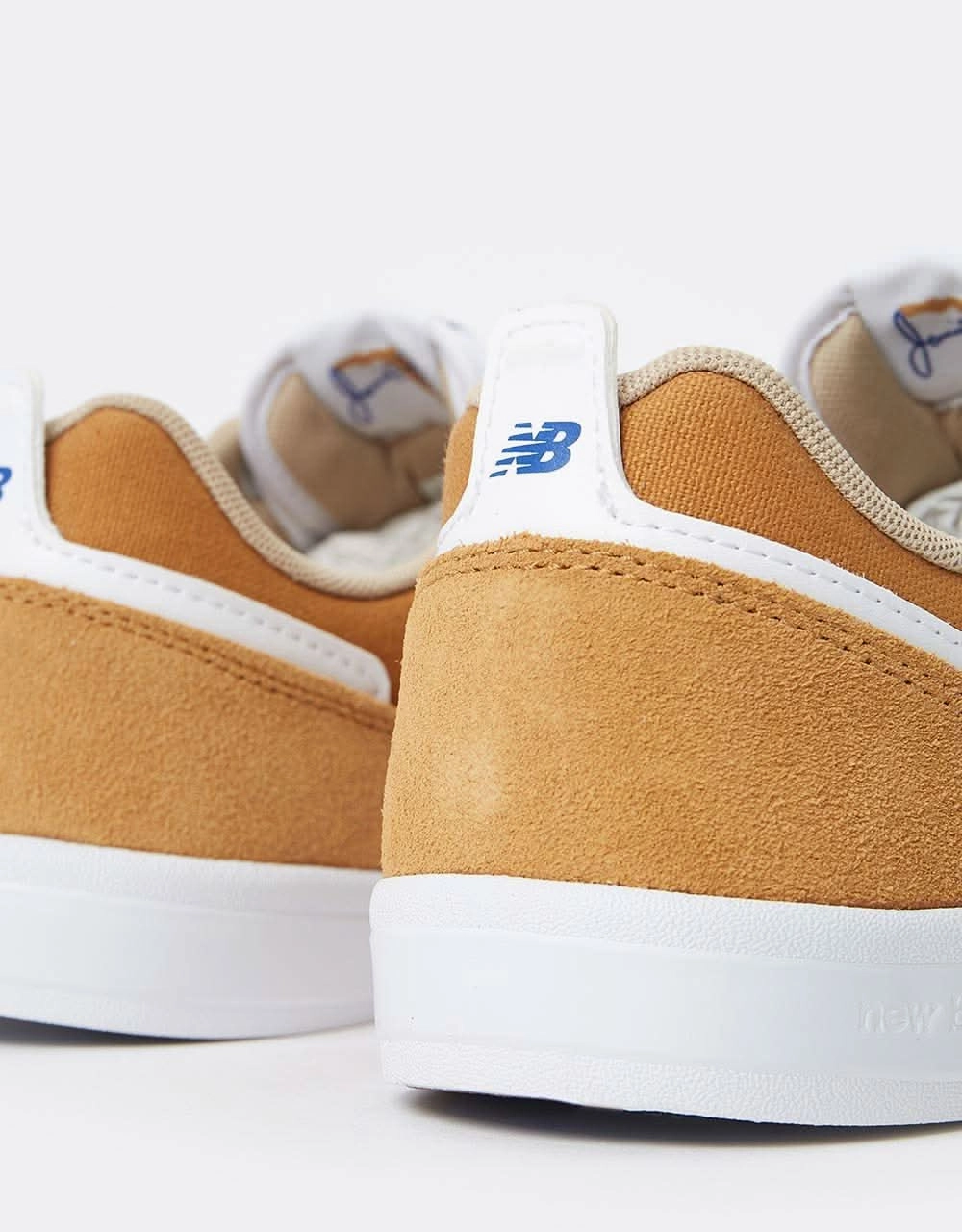 New Balance Steel Toe Tennis Shoes New Balance Numeric Jamie Foy 306 Skate Shoes - Curry/White