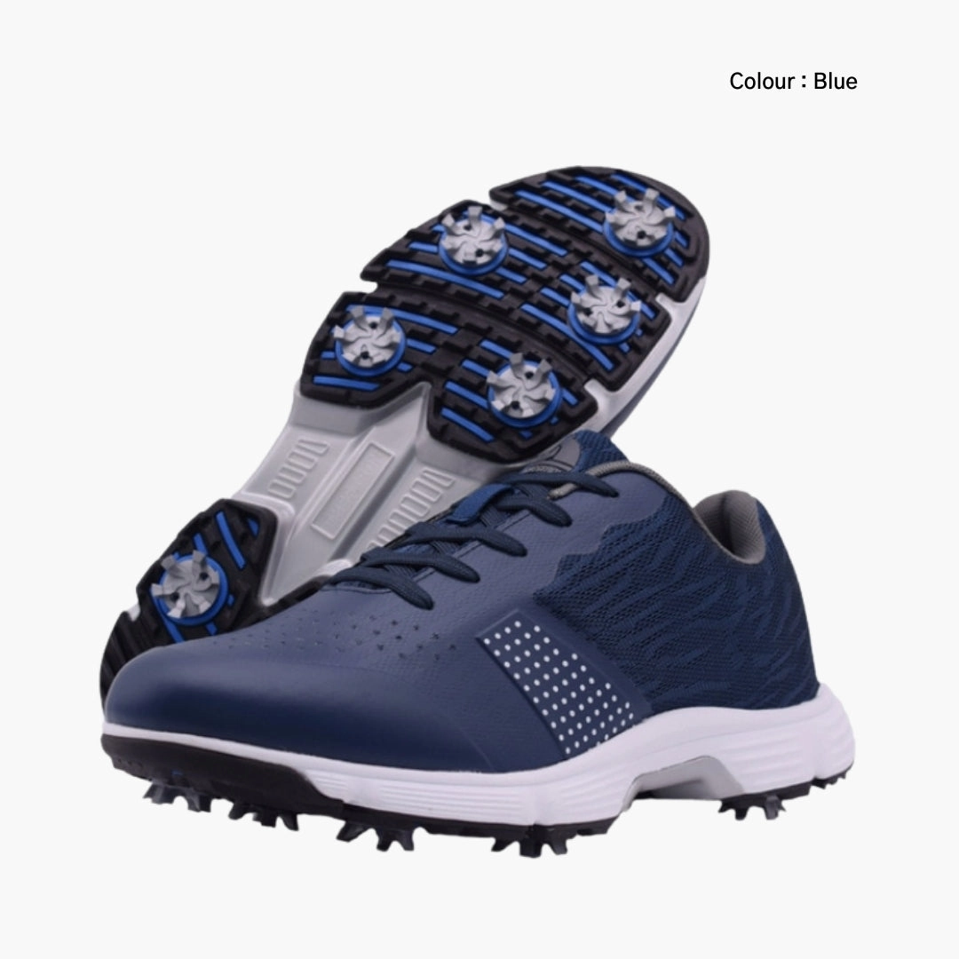 To Wear With Golf Pants Size 16 Golf Waterproof, Non-Slip Sole : Golf Shoes for Men