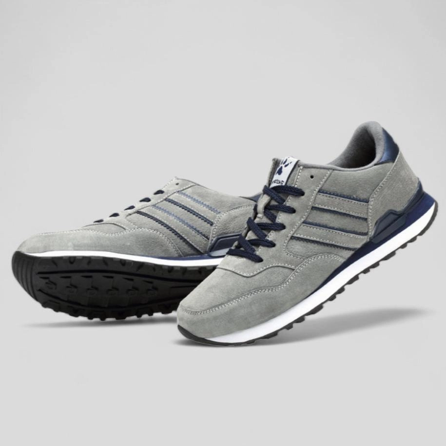 Juniper Trail Running Shoes Review Soofeet Men Orthopedic Breathable Leather Running Shoes Light Athletic Casual Trail Sneakers