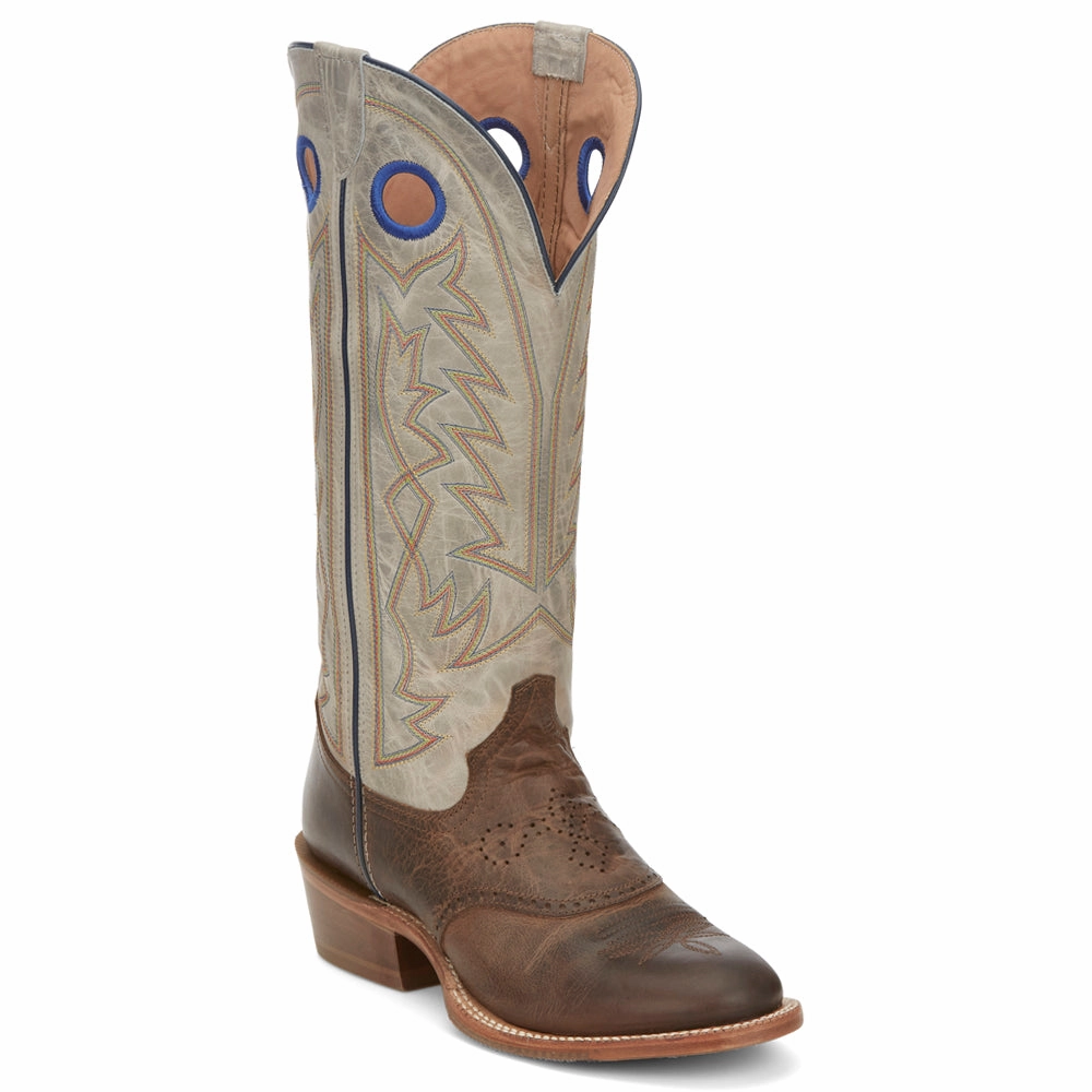 Henley 15 Inch Buckaroo Round Toe Cowboy Boots Ballerina Boots