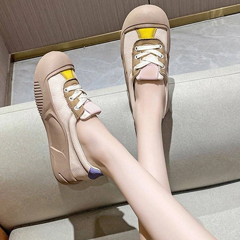 Women breathable casual thick-soled platform shoes Summits Swift Step Casual Shoe