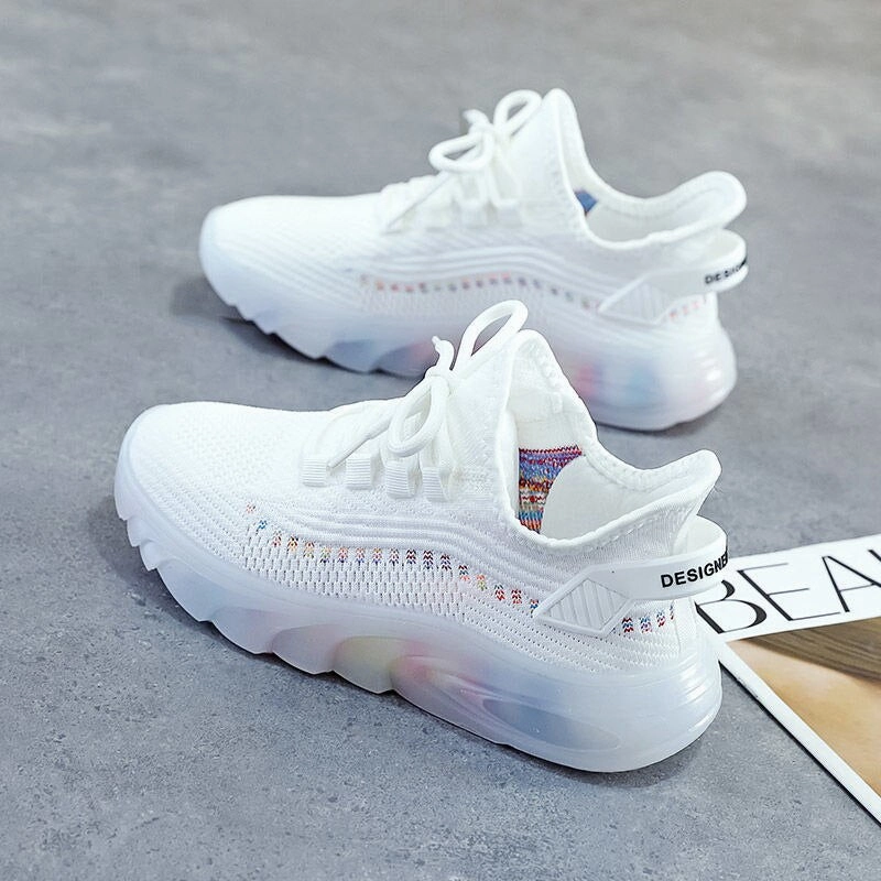 Women Casual Sneakers  Big Size Running Sports Shoes Running Shoes Shoe Laces