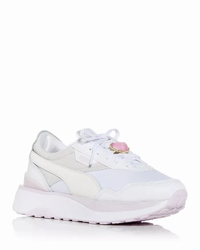 Cheap Asics Wrestling Shoes Women PUMA Cruise Rider Crystal Low Top Sneakers